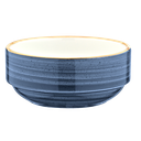  ADKBNC14JO زبدية شوربة بورسلان دائري كحلي 