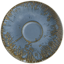 صحن فنجان اسبرسو بورسلان ازرق  S-SKYSNLRIT02KT