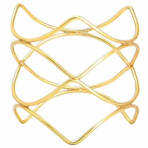  EQ 920608 GD 20*22 ستاند بوفيه ذهبي كبير 