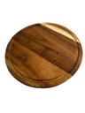  خشبة بيتزا دائري مع حيف 20 سم م  