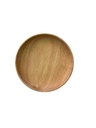 صحن سلطة خشب دائري  13 سم م 