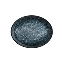 SPA صحن بورسلان بيضاوي ازرق بونا 25 سم  
