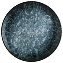 صحن بورسلان دائري ازرق بونا  SPA 19