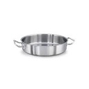 مقلى شكشوكة ستانلس تركي مع يدين 16*3 kabb