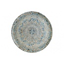 S-MT-LUCMZGRM 17 DZ صحن بورسلان دائري مصدف بونا  