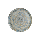 S-MT-LUCMZGRM 32BZ  صحن بورسلان دائري مصدف مع حيف 