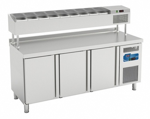  kayalarثلاجة بيتزا سلط 2 دفه  1400*700*850-1350 