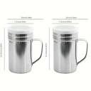 علبة مملحة ستانلس مع يد 6.8*12.7ملم م 