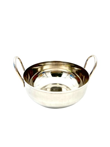 ALM 412 H  صحن فواكه ستانلس دائري مبزر 35 سم   EQ