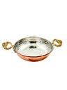 مقلى نحاس مع يدين 16.5 سم تركي 
