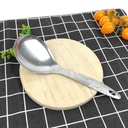 مغرفة حمص ستانلس 24 سم يد مطرز م 