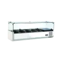 ثلاجة بار سلط كاوتر مع زجاج 120سم  VRX-120-M.S 