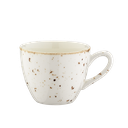 فنجان بورسلان ابيض منقط 80  GRARIT02KF