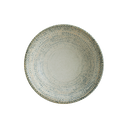 صحن سلطة بورسلان مصدف اخضر دائري 13سم  S-MT-SWYGRM13CK