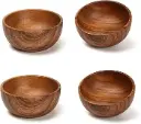 صحن خشب اوفال 8سم .M